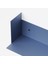 Dekoratif Metal Duvar Rafı - 60X15 - Mavi 2