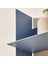 Dekoratif Metal Duvar Rafı - 60X15 - Mavi 4