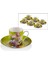 Botanica Yellow Porselen 12 Parça 6 Kişilik Kahve Fincan Takımı 1