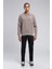 Erkek Newblend Polo Yaka Sweatshirt 241043 K. Bej 2
