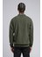Erkek Newblend Polo Yaka Sweatshirt 241043 Haki 4