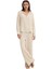 Kadın Bej Monogram Baskılı Pijama Takımı 000QS7426E 1