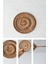 6'lı Set El Yapımı Doğal Rattan Bardak Altlığı Şık ve Dayanıklı Tasarım Bohem Iskandinav Tarz (10CM) Oceanpoint 3