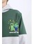 Erkek Çocuk Minecraft Kapüşonlu Sweatshirt D6746A824WN 5
