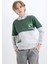 Erkek Çocuk Minecraft Kapüşonlu Kalın Sweatshirt D6746A824WN 1