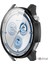 Huawei Watch Gt5 46MM ile Uyumlu Ekran Koruyucu Cam ve Kasa Koruyucu Kılıf Sert Polikarbon 4