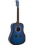 SD104KBUS Akustik Gitar (Blue Sunburst) 1