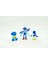 Quaxly - Quaxwell - Quaquaval Pokemon 3D Model Evrim 3lü Tüm Set 1