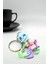 Iskelet Pastel Renkli 3D Hareketli Anahtarlık 2