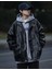 Ultra Ovarsize Hakiki Deri Unisex Hip Hop Ceket Tarzı Mont 1