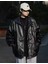 Ultra Ovarsize Hakiki Deri Unisex Hip Hop Ceket Tarzı Mont 2