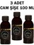 Malt Aroma Verici Siyah 100 ml Cam Şişe 3 Adet 1