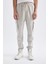 Regular Fit Kargo Cepli Beli Bağcıklı Lastikli Paça Basic Düz Jogger Eşofman Altı Lt.grey 3