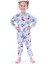 🎄 Yılbaşı Temalı %100 Pamuk Kedicik Desenli Çocuk Pijama Takımı 🎄 1