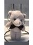 Sevimli Ayıcık Peluş Oyuncak Anahtarlık Uyku Arkadaşı Hediyelik 12 cm 1