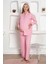 Mother/'s Dream Pamuklu Biyeli Düğmeli Hamile Lohusa Pijama Takımı 1