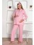 Mother/'s Dream Pamuklu Biyeli Düğmeli Hamile Lohusa Pijama Takımı 4