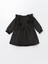 Lcw Kids Basic Uzun Kollu Kız Çocuk Jean Elbise 3