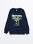 Bisiklet Yaka Erkek Çocuk Kalın Sweatshirt 1