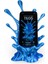 Su Sıçraması Temalı Modern Telefon Tutucu Masa Aksesuarı 5