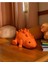 - Bebek Stegosaurus Turuncu Dinozor Biblo - Sevimli ve Eğlenceli Dekor 1