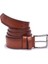 DMK26-354 Taba 4 cm Suni Deri Erkek Kemer 4
