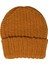 Mustard Yellow Beanie Hardal Sarısı Yünlü ve Katlamalı Selanik Örgü Bere 1
