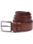 DMK26-355 Kahve 4 cm Suni Deri Erkek Kemer 3