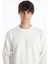 Lcw Vision Bisiklet Yaka Uzun Kollu Erkek Dokulu Sweatshirt 1