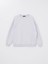 Lcw Vision Bisiklet Yaka Oversize Kadın Kalın Sweatshirt 5
