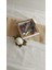 20X20X5 cm Ledli Beyaz-Bronz Anı Çerçevesi! Yeni Moda Çiçek Anı Çerçevesi! 4