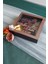 20X20X5 cm Ledli+Isimli Siyah-Rose Anı Çerçevesi! Yeni Moda Çiçek Anı Çerçevesi! 3