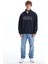Xsıde Dik Yaka Uzun Kollu Baskılı Erkek Sweatshirt 2