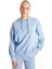 Xsıde Baskılı Uzun Kollu Oversize Kadın Hoodie 2