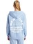 Xsıde Baskılı Uzun Kollu Oversize Kadın Hoodie 5