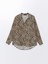 Lcw Vision Leopar Desenli Oversize Kadın Gömlek 5