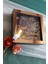 20X20X5 cm Ledli+Isimli Siyah-Bronz Anı Çerçevesi! Yeni Moda Çiçek Anı Çerçevesi! 4