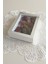 15 x 20 x 5 cm Beyaz-Gümüş Anı Çerçevesi! Yeni Moda Çiçek Anı Çerçevesi! 1