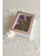 15 x 20 x 5 cm Ledli Beyaz-Rose Anı Çerçevesi! Yeni Moda Çiçek Anı Çerçevesi! 2