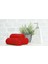 Kırmızı 6 Adet El Yüz Havlusu Kadife Misafir Mutfak Banyo Spor Havlusu 30X50CM 2