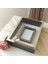 25 x 35 cm Yarı Kaplama Ledli+Isimli Siyah-Gold Anı Çerçevesi! Yeni Moda Çiçek Anı Çerçevesi! 2