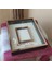 40 x 50 cm Yarı Kaplama Ledli+Isimli Siyah-Rose Anı Çerçevesi! Yeni Moda Çiçek Anı Çerçevesi! 3