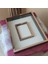 40 x 50 cm Yarı Kaplama Siyah-Rose Anı Çerçevesi! Yeni Moda Çiçek Anı Çerçevesi! 3