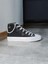 Sallanan Gümüş Yıldızlar Bilek Inci Tasarım Siyahketen Çocuk Spor Ayakkabı Sneaker 2