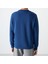 Basic Erkek Sweatshirt - Kompakt Kumaş, Uzun Kollu, Yumuşak ve Rahat - Gri (Günlük ve Casual Giyim Için) 3