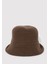Kahverengi Yün Bucket Şapka 1911759-33198 1