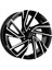 19 Inç 5X112 Golf R Siyah Elmas Kesim Jant Modeli Volkswagen(4 Adet) 1