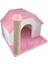 Pembe Kedi Evi ve Tırmalama Direği 1