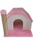 Pembe Kedi Evi ve Tırmalama Direği 3