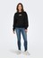 Onlsofıa L/s Word O-Neck Swt Kadın Sweat 15329876 Black 2